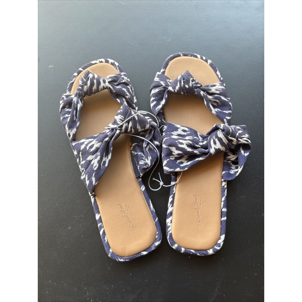 Universal Thread Women’s Blue/Chi Slide Sandals Size 11 New